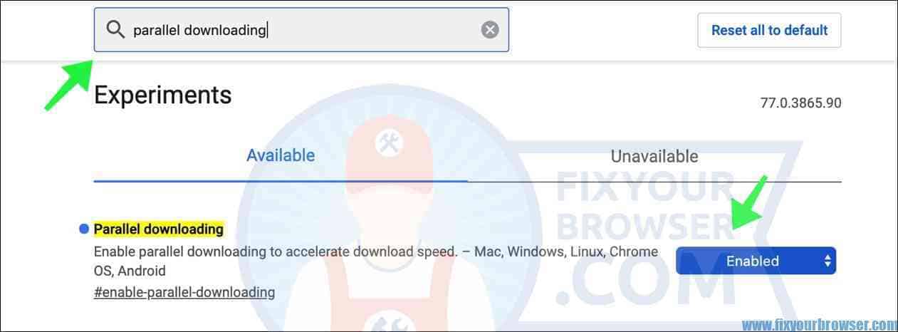 Enable Parallel Downloading In Google Chrome For Android